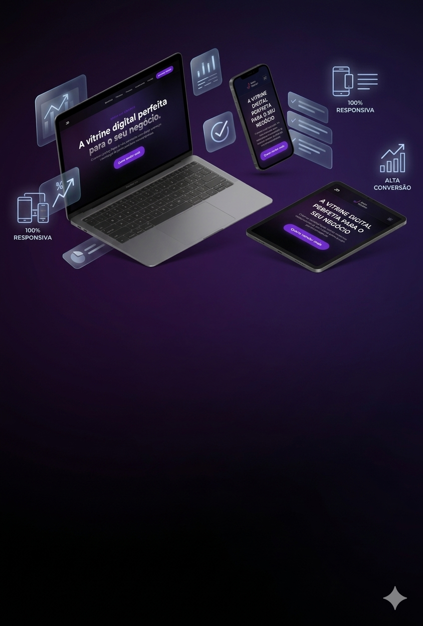 Interface de Landing Page de Alta Conversão